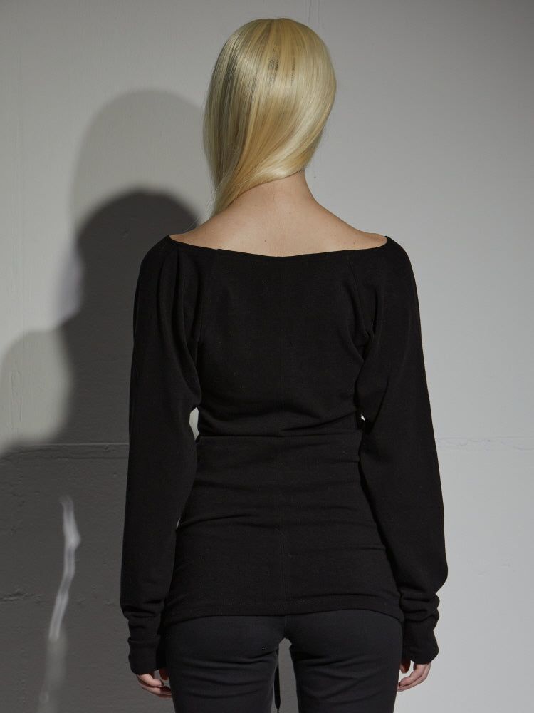 MUTTON SLEEVESS TOP