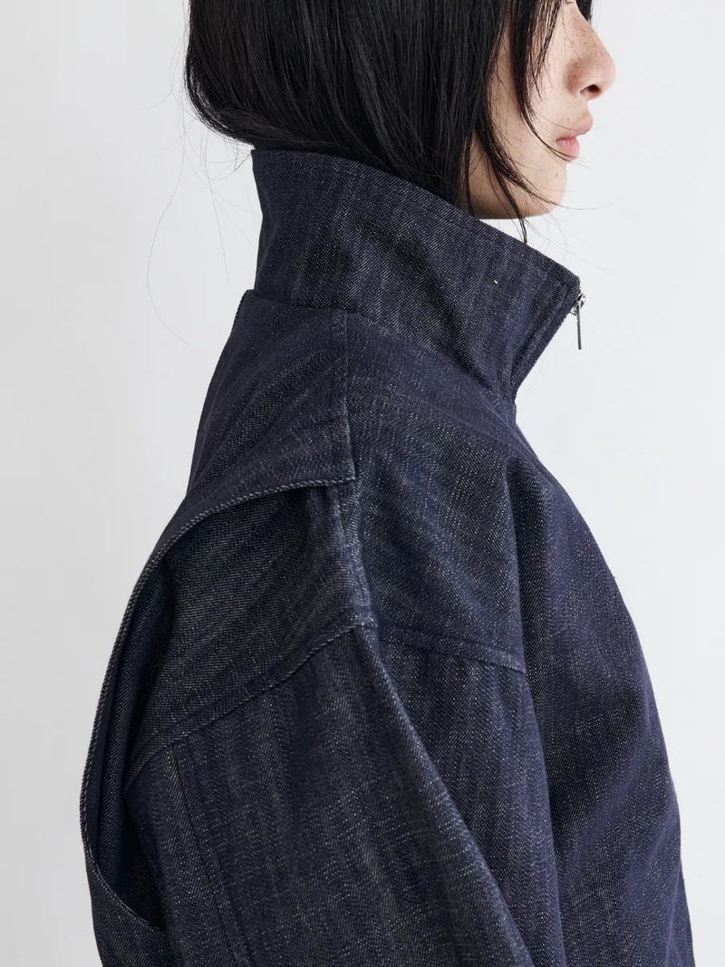 26SS JT3 Stand-Collar Denim Jacket