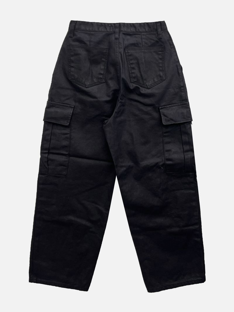 Bisque carbon coated cargo pants