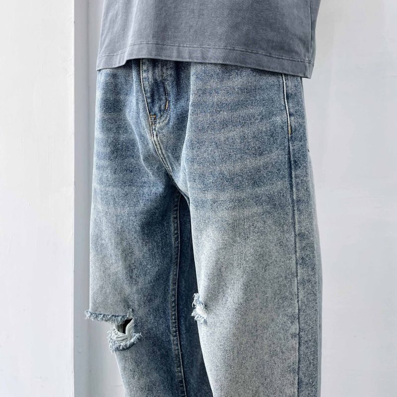 Faded Rift Straight Denim