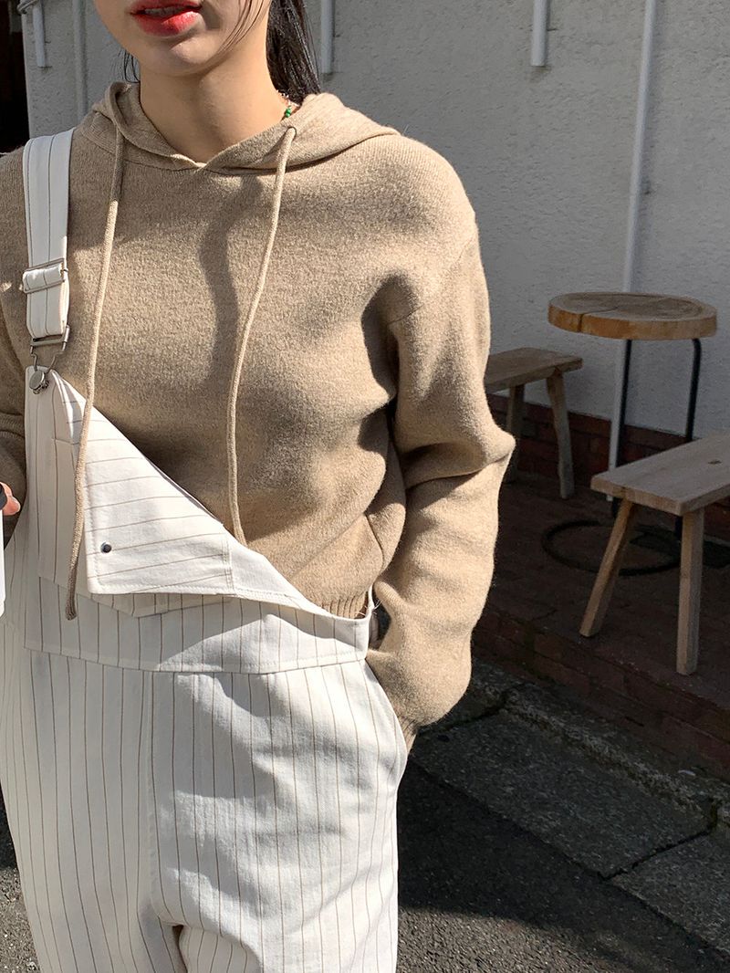 [MADE] typhnn hooded knitwear