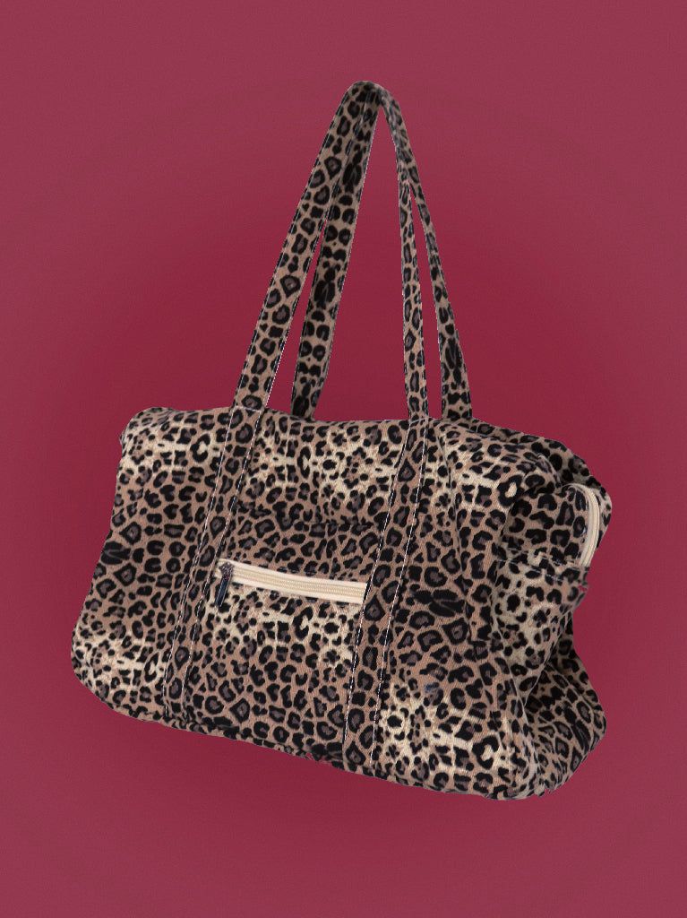 KUO(クーオ)の「leopard cotton big bag(Bags)」