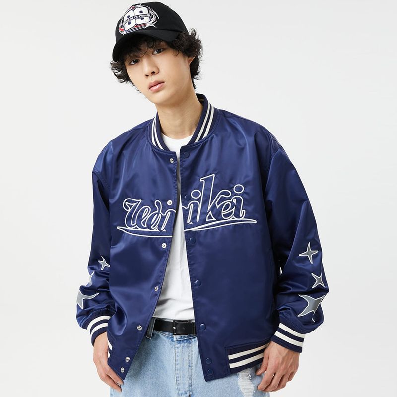 WaiKei（ワイケイ）の「89 logo varsity jacket（Jackets/Outerwear）」