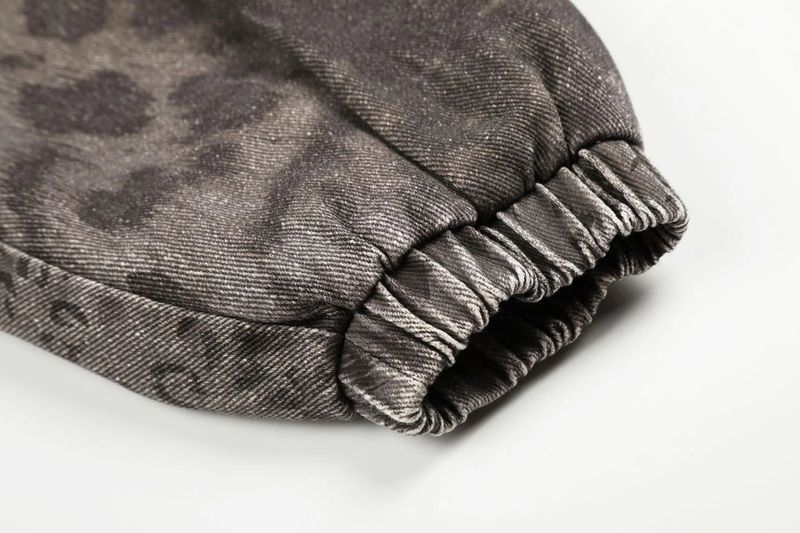 Vesper Acid Leopard Hoodie Zip-up