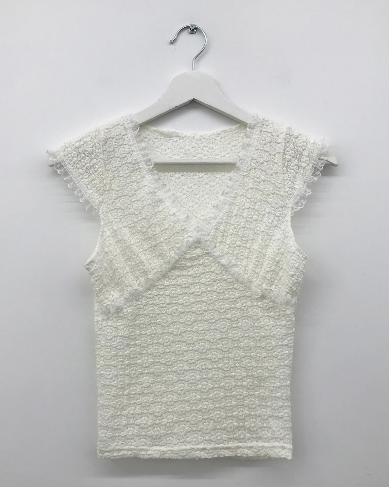 Dolly cap sleeve t-shirt (2color) 