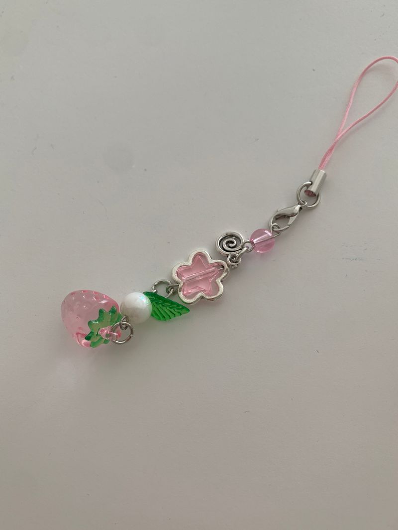 secondboutique（セカンドブティック）の「[Keyring] フルーツキーリング_ピンクベリー（スマホグッズ/小物）」