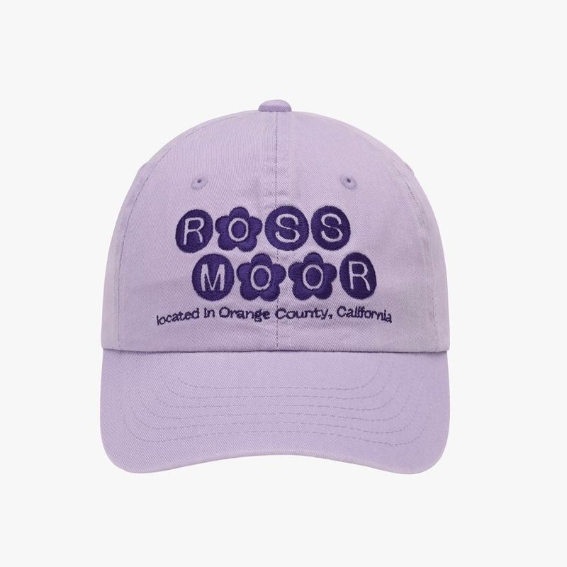 ROSSMOOR（ロスムーア）の「Logo cap _purple（Hats）」