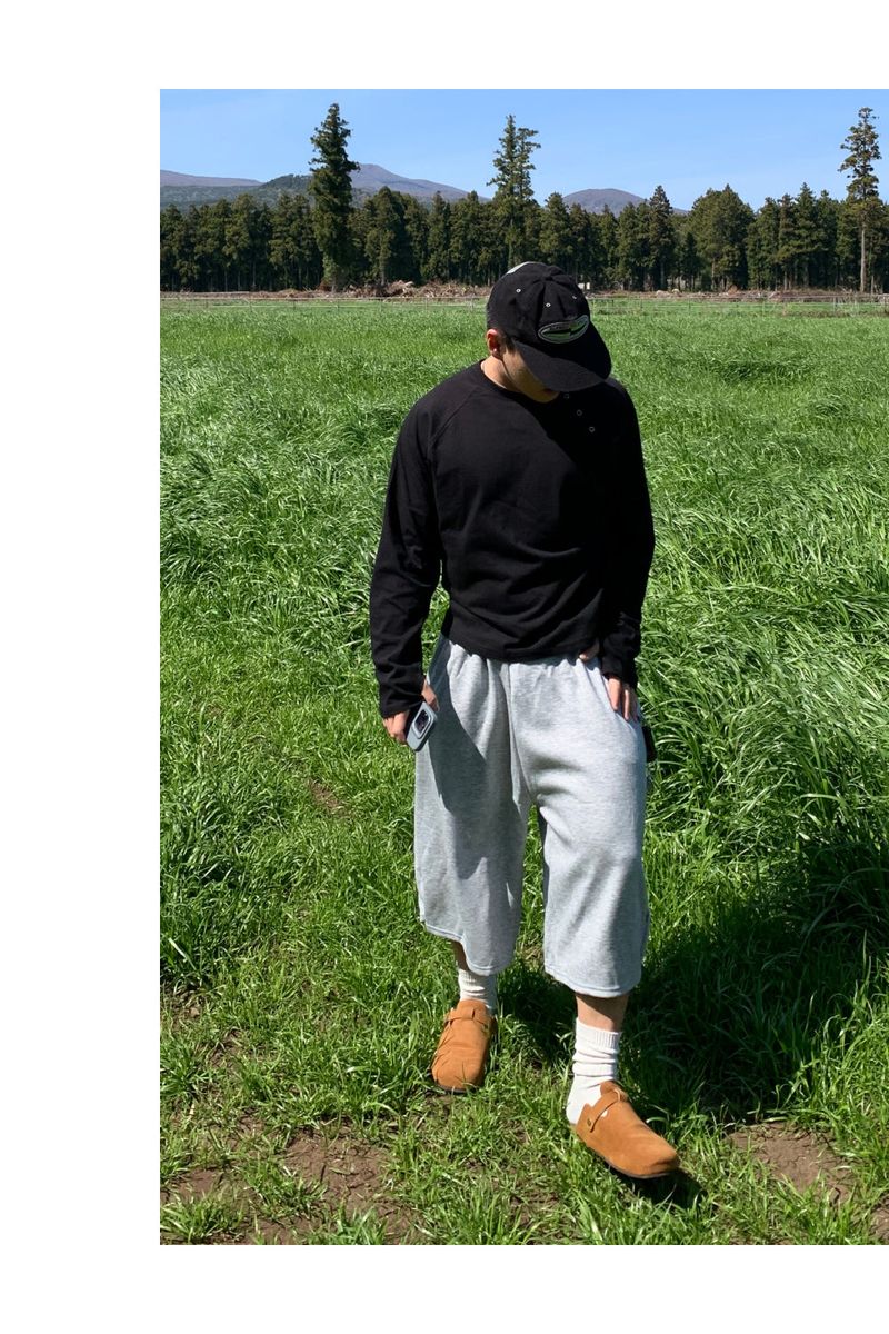 [Set] Becken Boston Mule + Snap Bermuda Pants