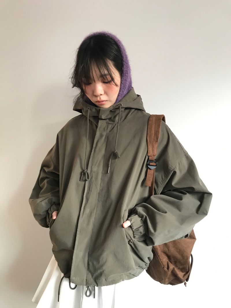Flow String Short Military Jacket (4Colors)