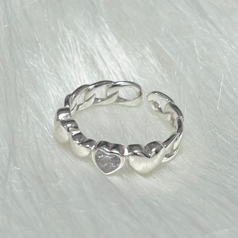 CANDYCHIC（キャンディーシック）の「ラブリング / silver925 love Ring（アクセサリー）」