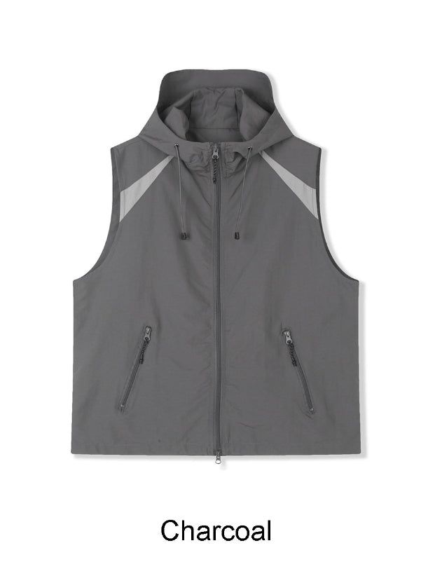Ferrard Nylon Hooded Vest