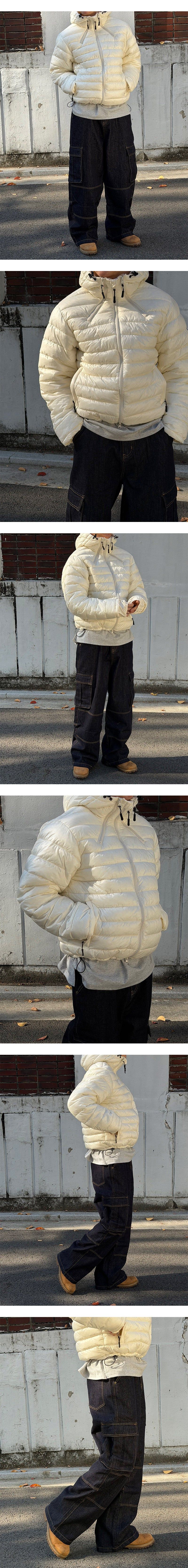[Unisex] Active hood light padding(5color)