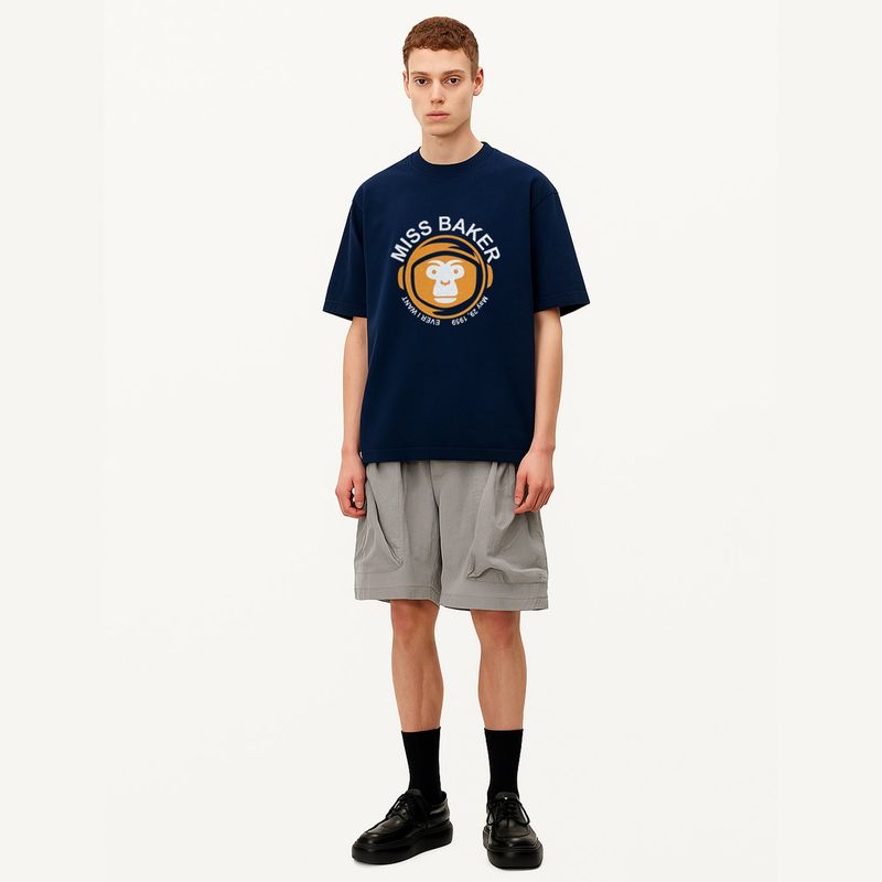 スペースバイカーTシャツ ネイビー(MAN)
