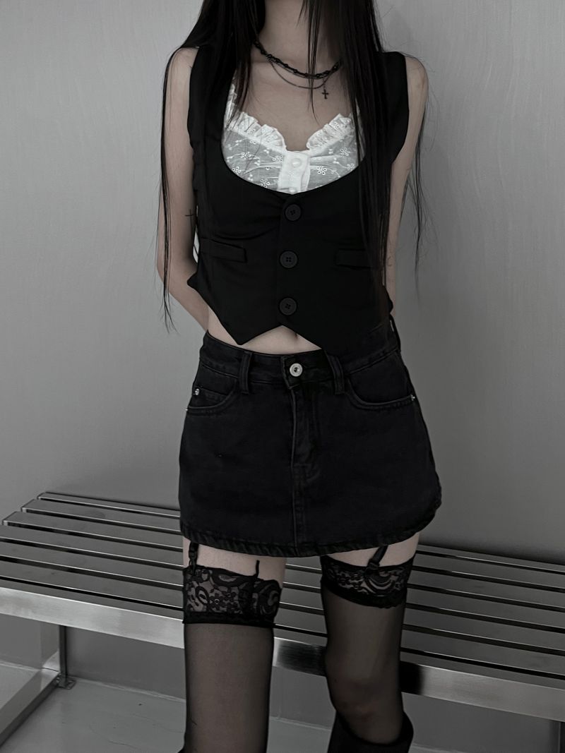 cupid layered vest