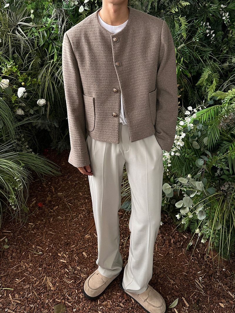 3 TAP Low Tweed Jacket (2color)