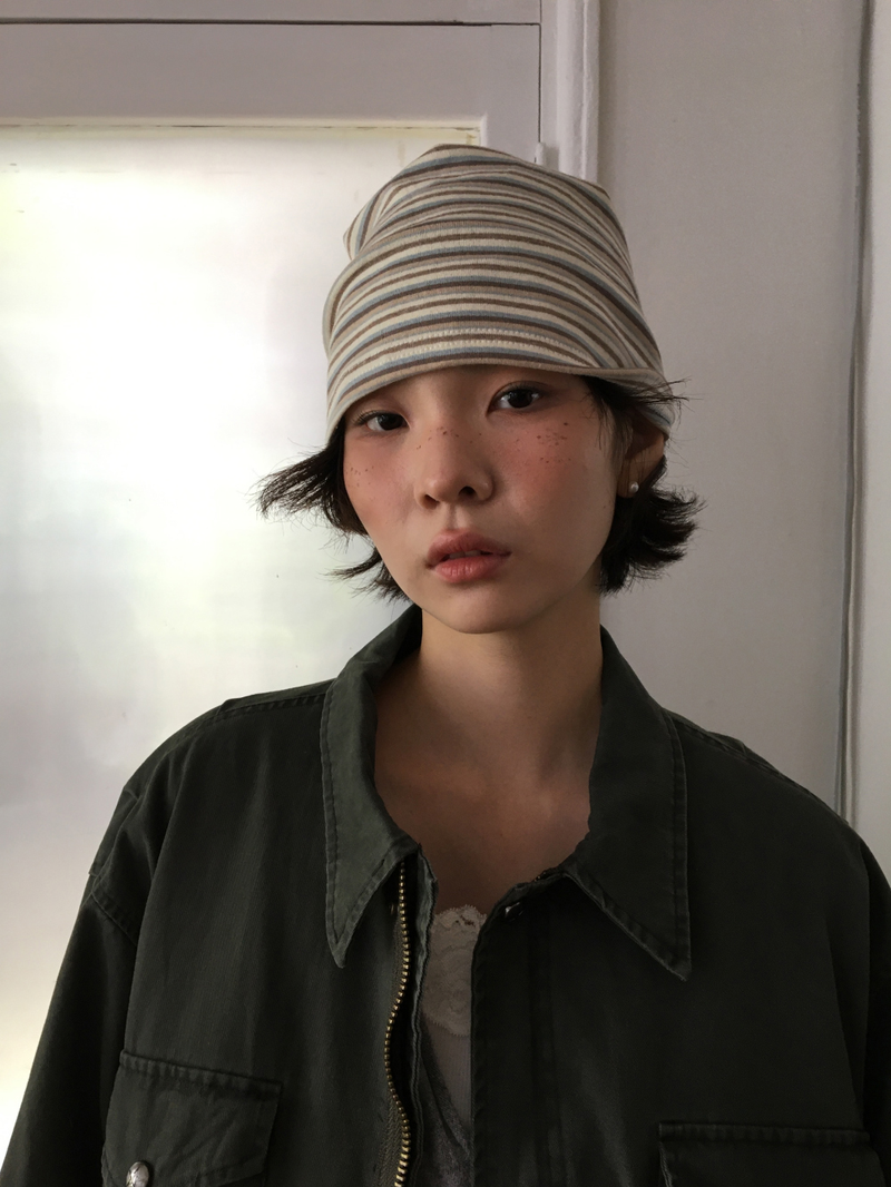 Rito Striped Beanie (3color)