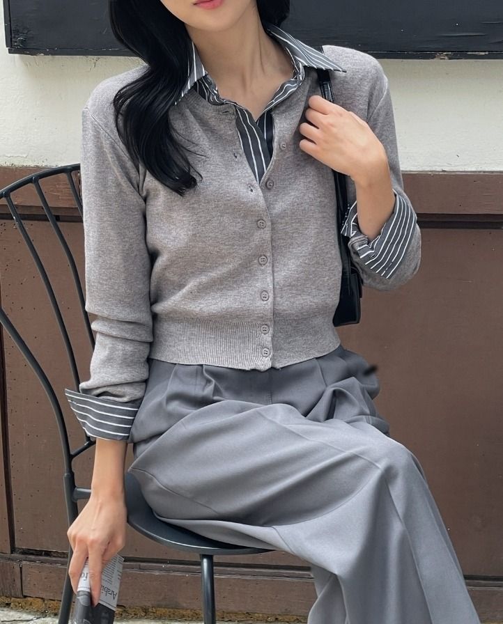 iam mari（アイアム マリ）の「レコン ラウンド ウール ニット カーディガン（トップス）」