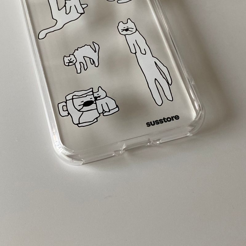 Shabby Cats phone case
