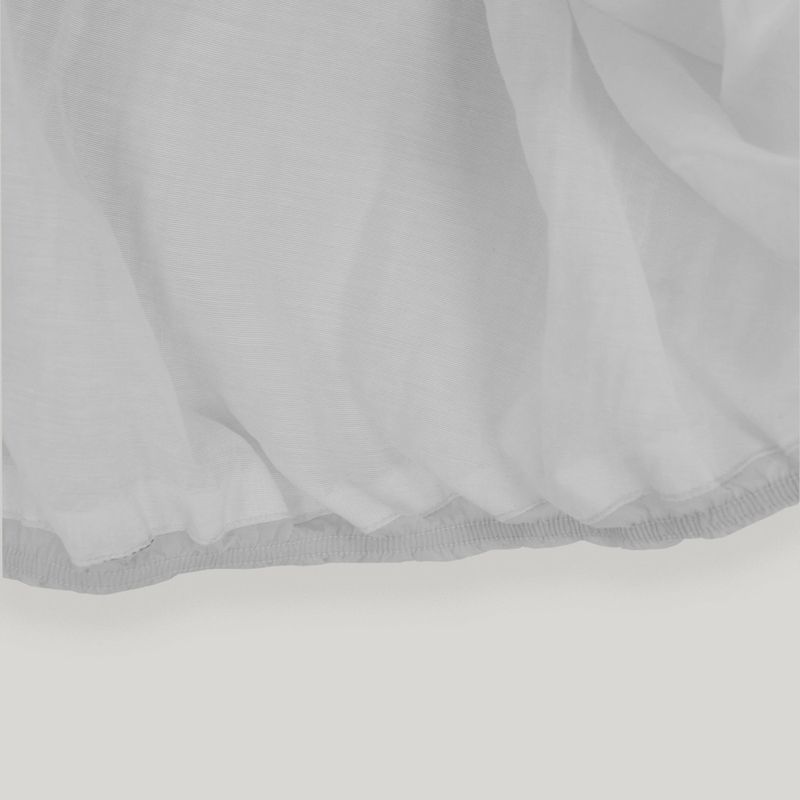 Gray Nylon Pumpkin Skirt