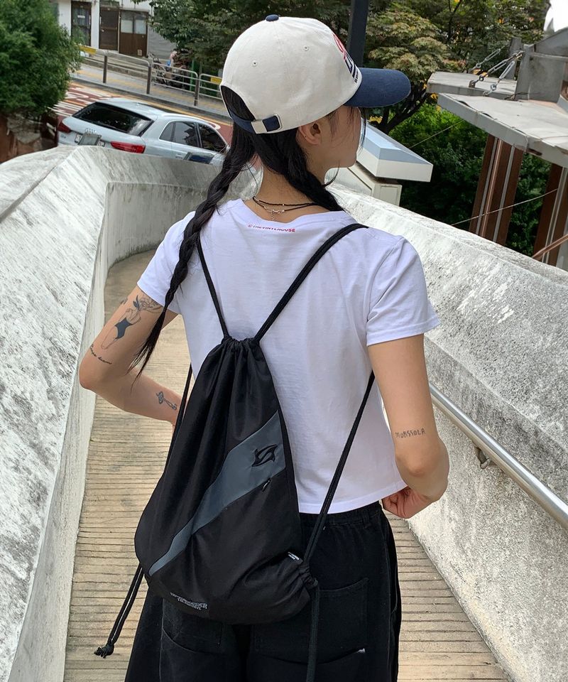 BPT SMALL SYMBOL LOGO GYMSACK BLACK