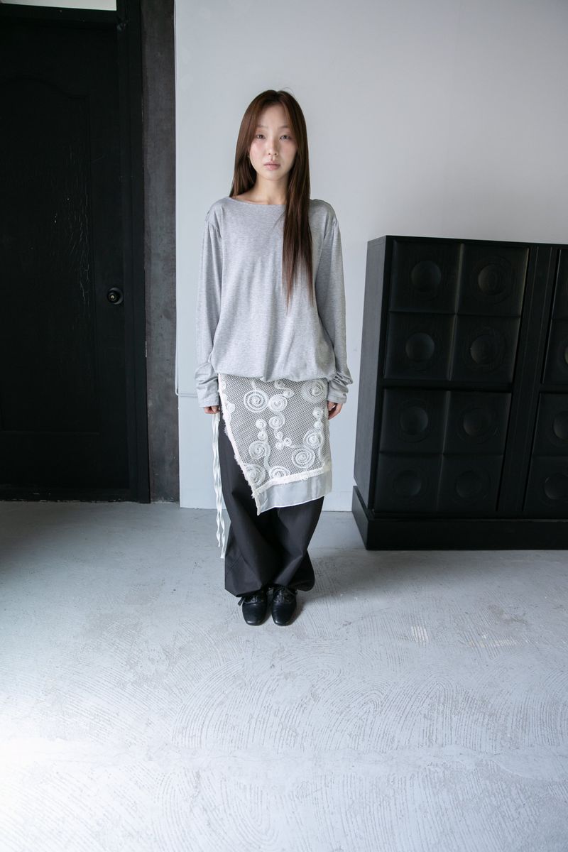 draped backless over top(3colors)