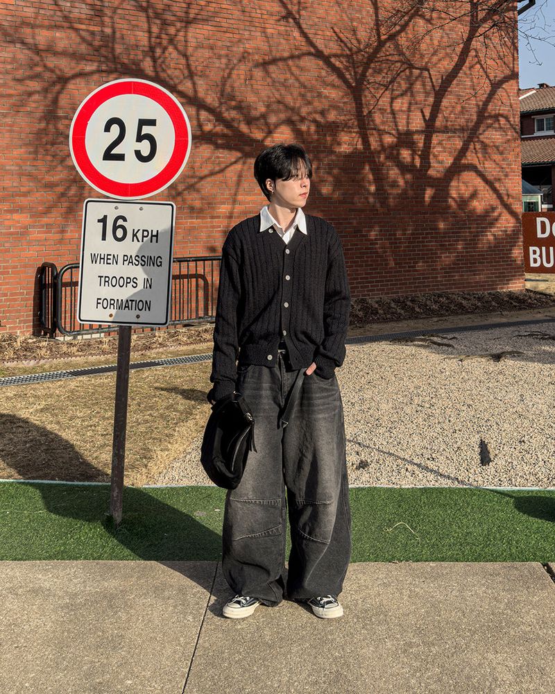 Formal Cotton Washed Oversized Shirt