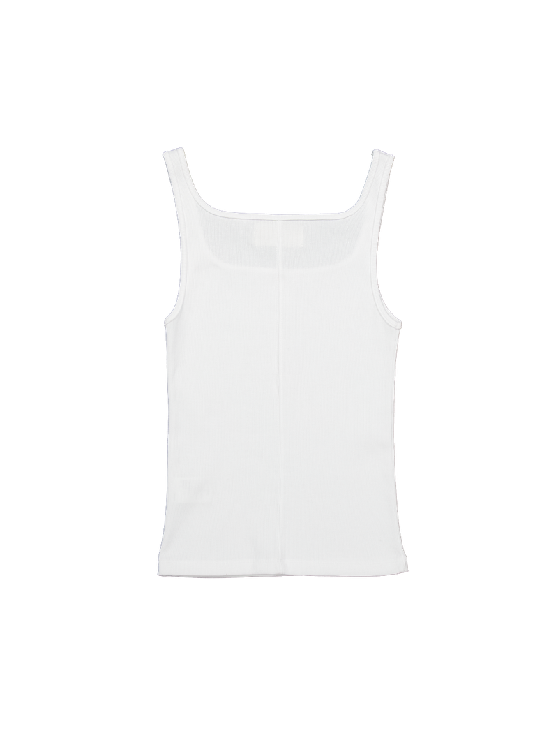Square sleeveless (white)