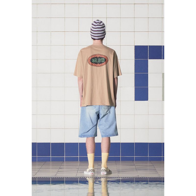 SYMBOL LOGO T SHIRT / BEIGE