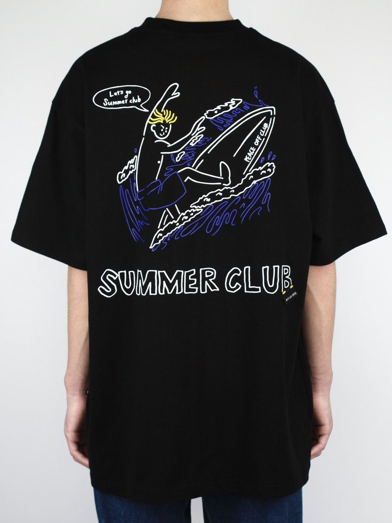 Surfer_Boy Short Sleeve Tee BLACK