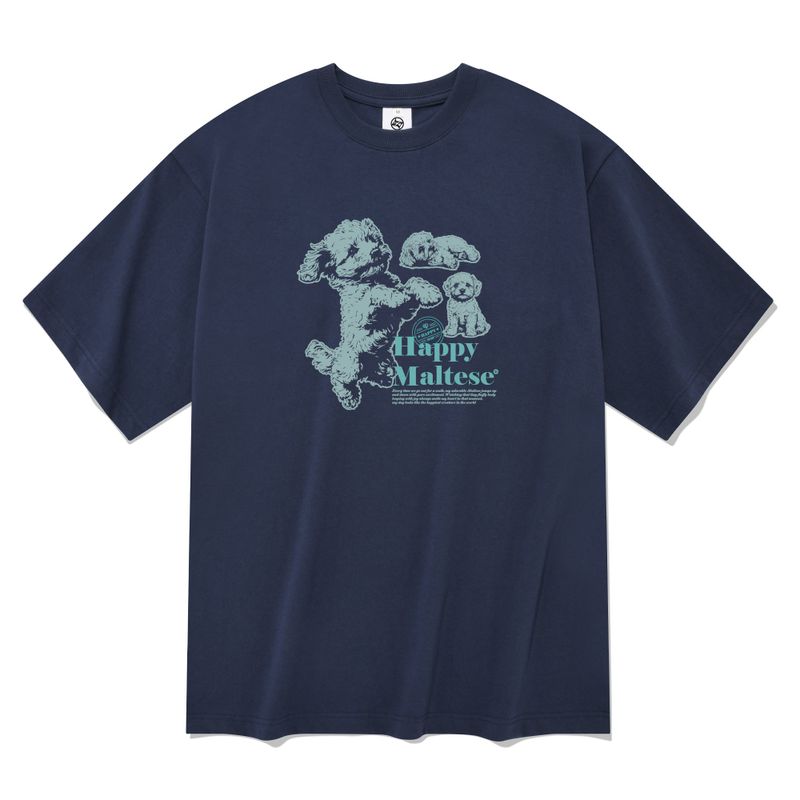 RADINEO(ラディネオ)の「HAPPY MALTESE T-SHIRTS(Tops)」