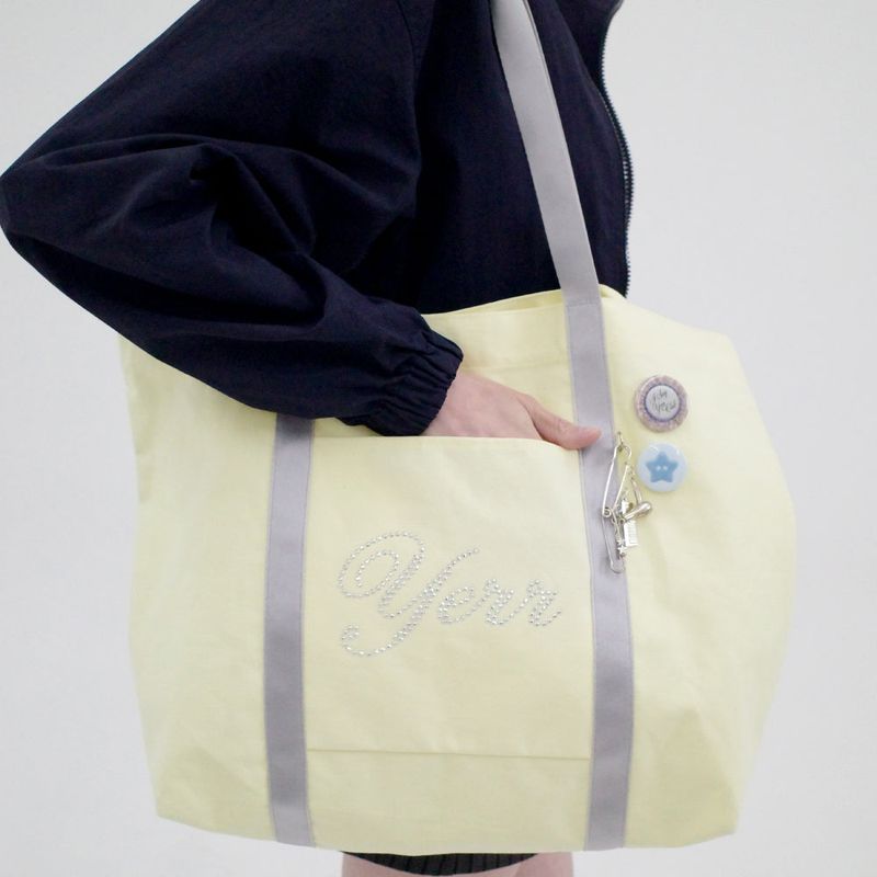 イェル コットンバッグ (lemon)