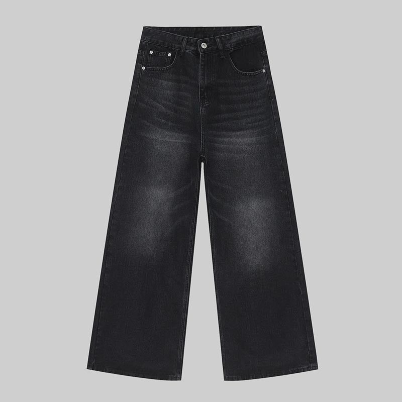Awesome Super Long Wide Denim Pants (5color)
