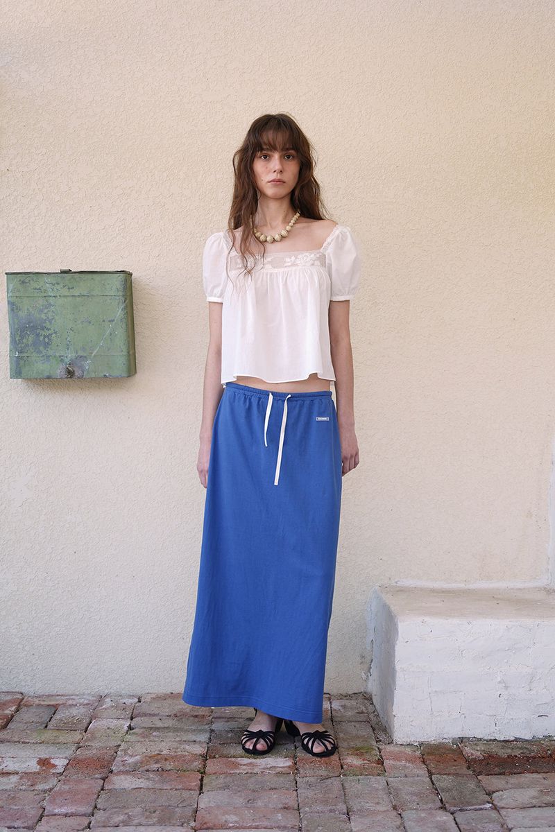 Rose square blouse