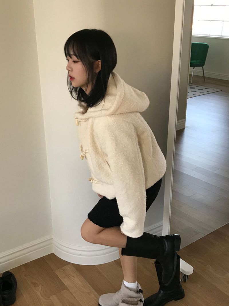 Emery short duffle coat