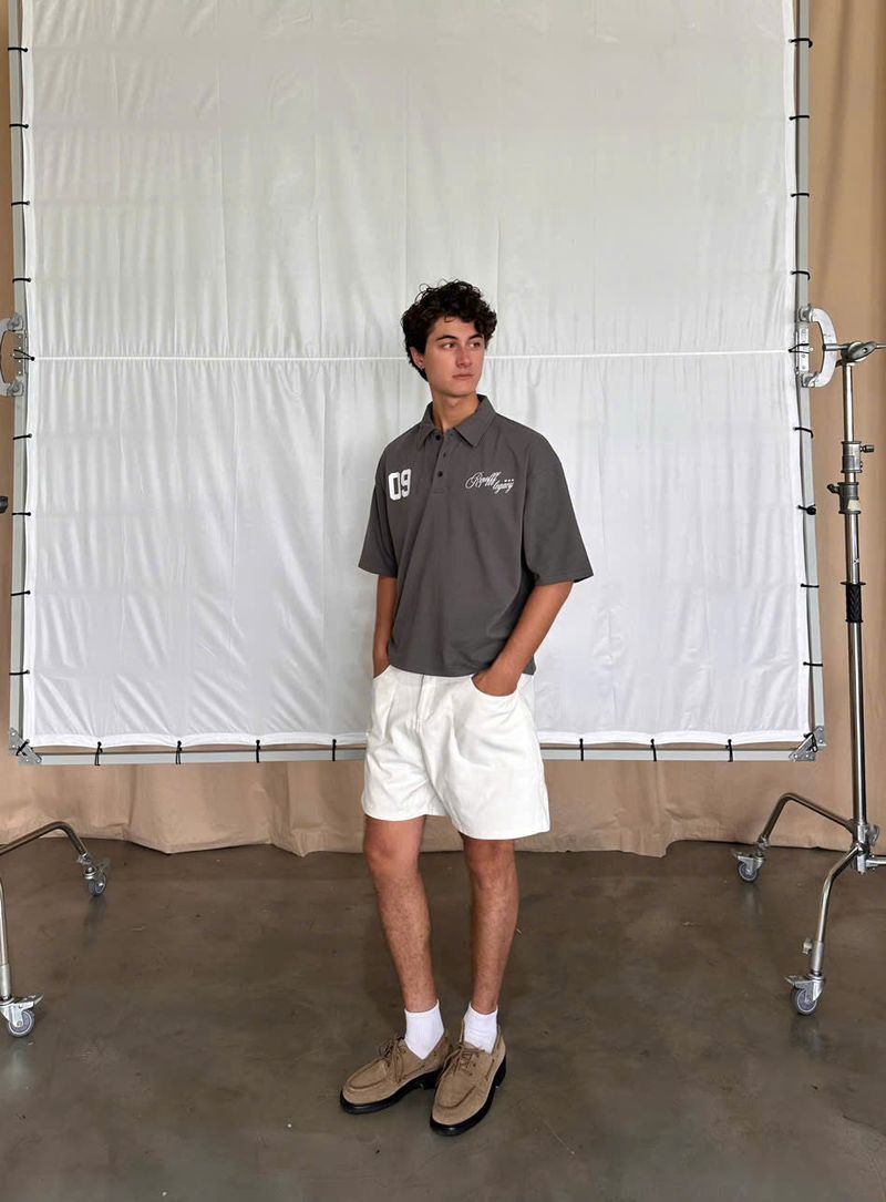 RIPOFFF Basic Khaki Shorts