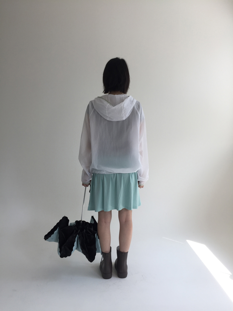 Block layer windbreaker (5color)