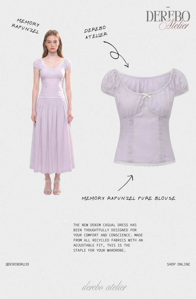 Memory Rapunzel Pure Blouse (One Blouse)