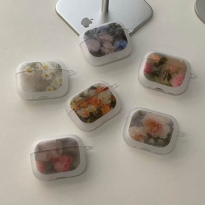 Rose - Rain Flower AirPods Case_matt