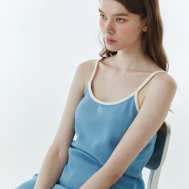 RVS Sleeveless One-piece Blue