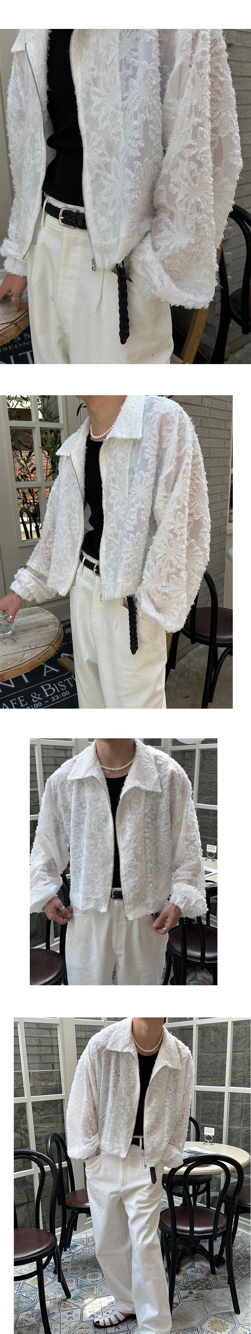 [S/S] Floral see through jacket(2color)