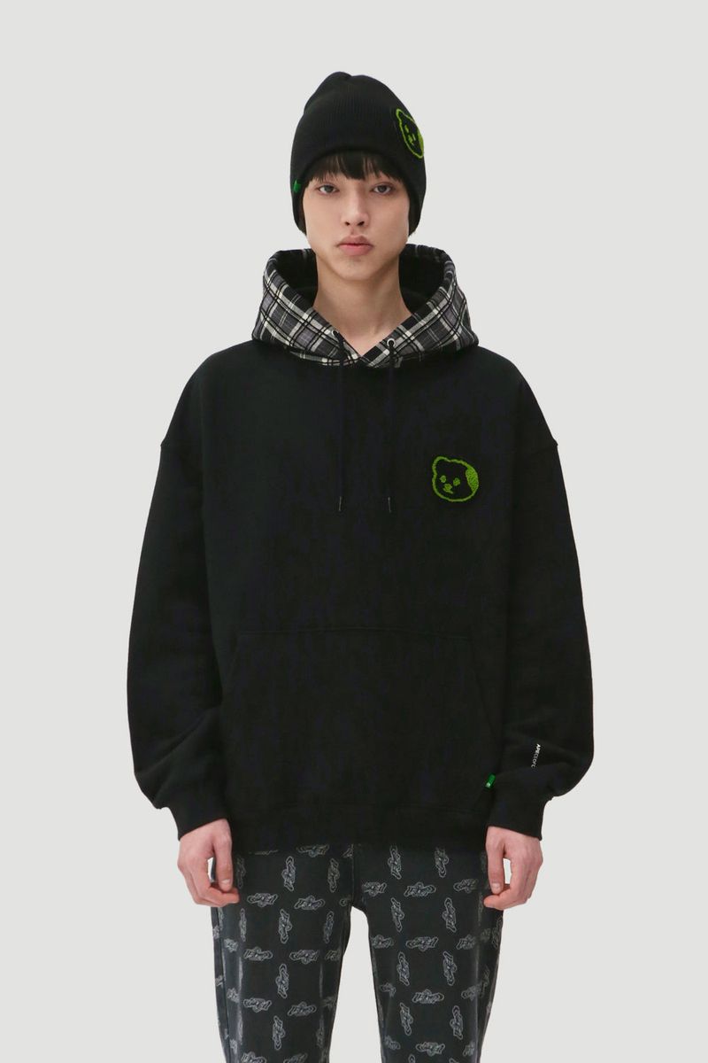 APIECEOFCAKE（ピースオブケイク）の「T.D BEAR Wappen Hoodie_Black（Tops）」