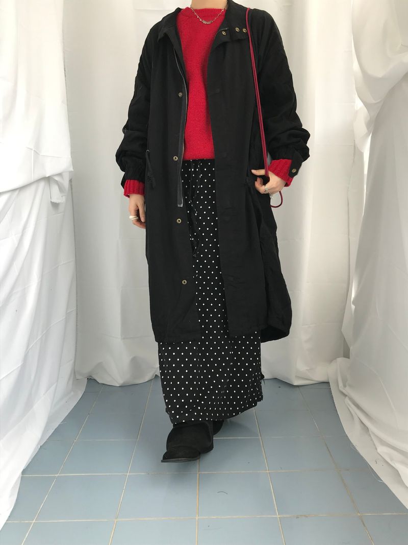 mode dot flow skirt