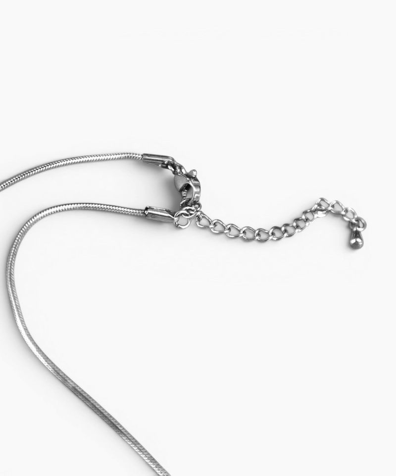 Men's Surgical Stainless Steel Necklace_CLEF Soft Flow NEC