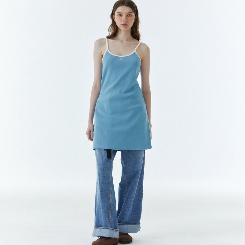 RVS Sleeveless One-piece Blue