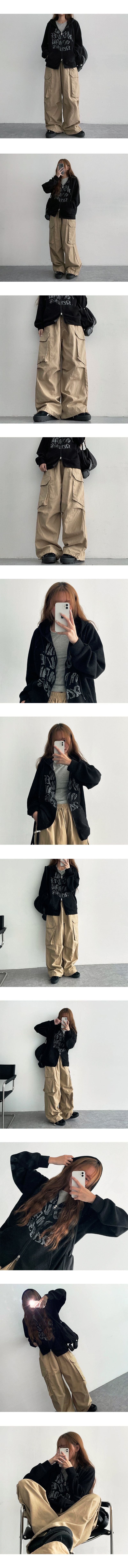 Polts Balloon Wide Cargo Pants (3 colors)