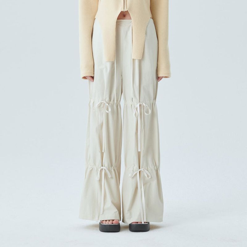 DAS DOUBLE STRAP PANTS / IVORY
