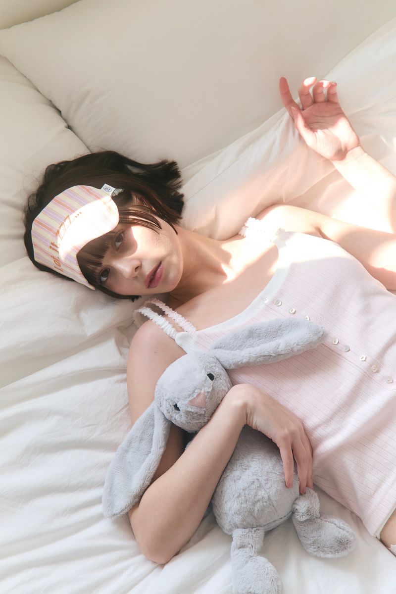 Sweet Dreams Button Cami Top (White)