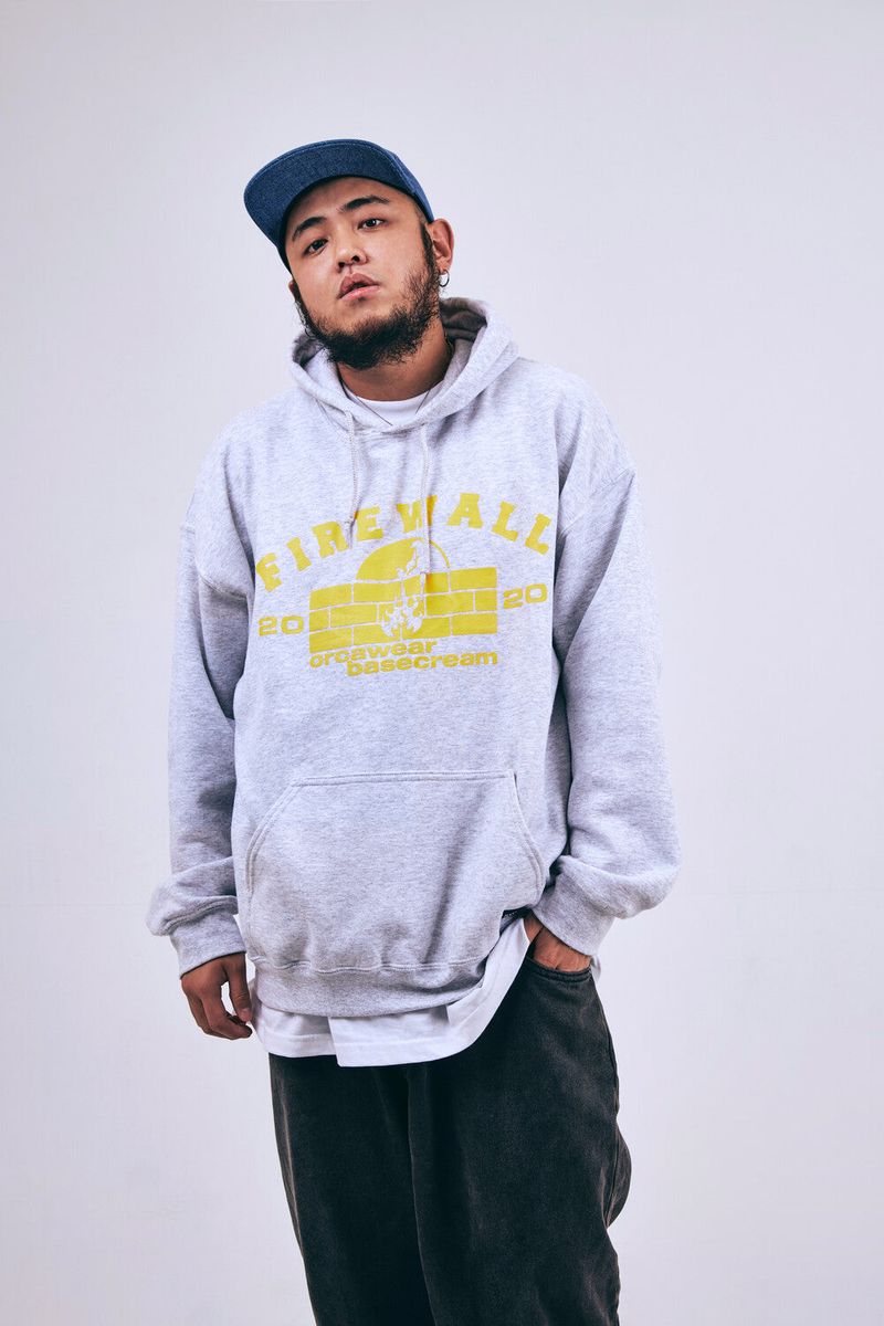 BC x OC HOODIE ASH