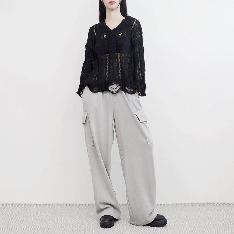 (Unisex) LeCia Cargo String Pants