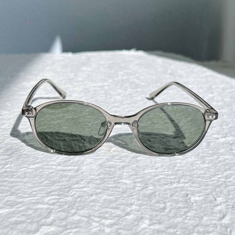 Vintage Narrow Oval Sunglasses